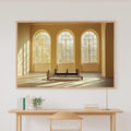 Pilates Reformer Studio Painterly Cozy Studio Wall Art — Heartfelt Print for the Living Room — pilates-reformer-studio-painterly-canvas-print.jpg