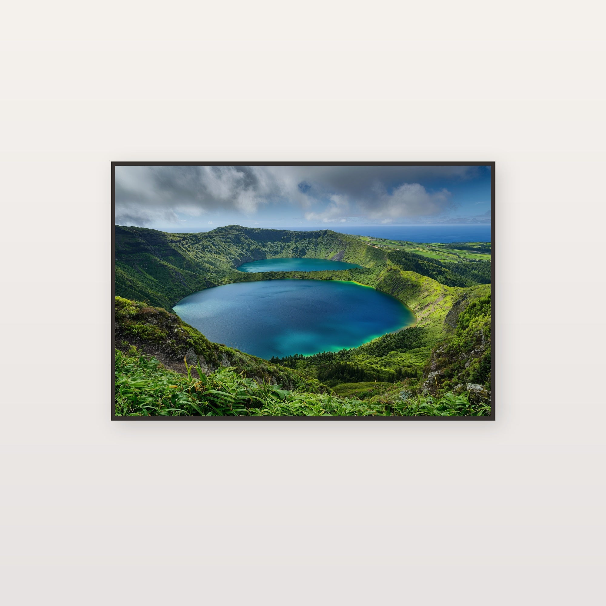 Azores Canvas Wall Art | Portugal Island Print, Atlantic Ocean, European Landscape, Stretched Canvas — portugal-azores-canvas-print.jpg
