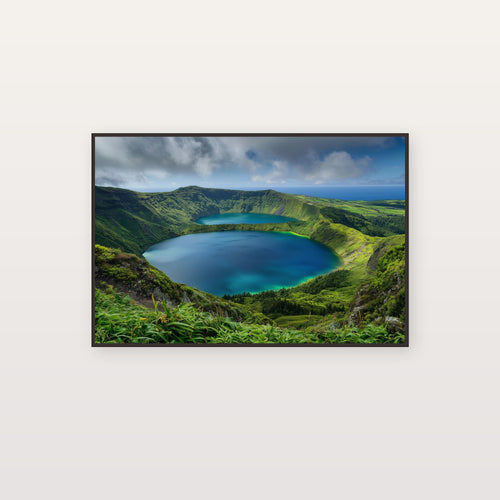 Azores Canvas Wall Art | Portugal Island Print, Atlantic Ocean, European Landscape, Stretched Canvas — portugal-azores-canvas-print.jpg