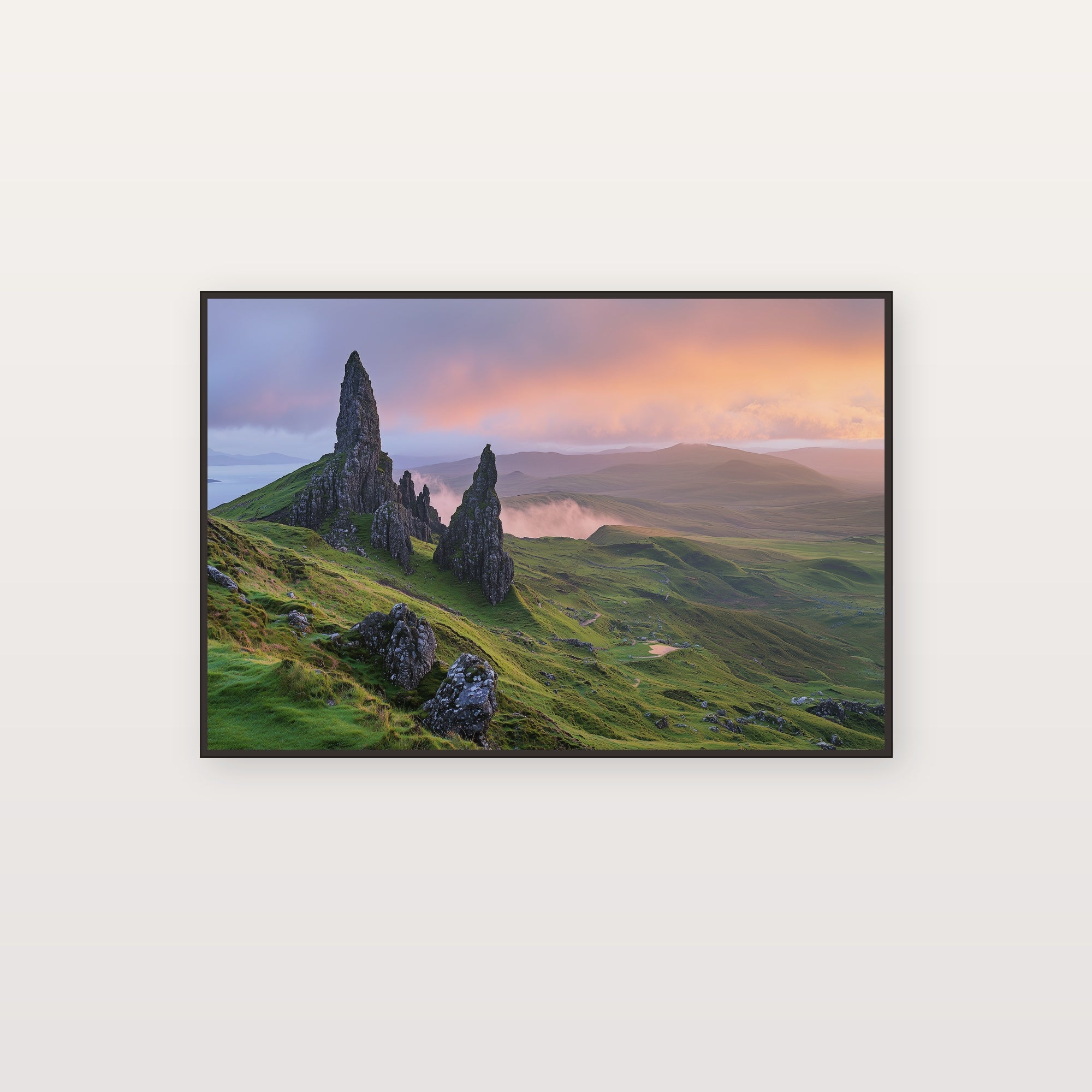 Isle of Skye Canvas Wall Art | Old Man of Storr Print, Scottish Highlands, Celtic Decor, Stretched Canvas — scotland-isle-of-skye-canvas-print.jpg