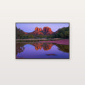 Sedona Canvas Wall Art | Arizona Red Rocks Print, Cathedral Rock, Southwest Decor, Stretched Canvas — sedona-red-rocks-canvas-print.jpg