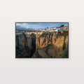 Ronda Canvas Wall Art | Spain Gorge Bridge Print, Andalusia Decor, European Landscape, Stretched Canvas — spain-ronda-gorge-canvas-print.jpg