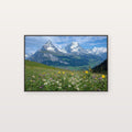 Jungfrau Canvas Wall Art | Swiss Alps Interlaken Print, Mountain Landscape, European Decor, Stretched Canvas — switzerland-jungfrau-canvas-print.jpg