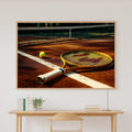 Tennis Court Vintage Soft Painterly Wall Art — Dreamy Print for the Living Room, Stretched Canvas Gift for the Art Lover in Your Life — tennis-court-vintage-canvas-print.jpg