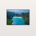 Phi Phi Islands Canvas Wall Art | Thailand Beach Print, Tropical Paradise, Asian Coastal Decor, Stretched Canvas — thailand-phi-phi-canvas-print.jpg