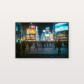 Tokyo Shibuya Canvas Wall Art | Japan Night Print, Neon City Decor, Urban Art, Stretched Canvas — tokyo-shibuya-neon-canvas-print.jpg
