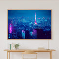Dreamy Metro Tokyo Skyline Neon Canvas Wall Art — Timeless Print for the Modern Loft, A Gift the City Wanderer Will Adore — tokyo-skyline-neon-canvas-print.jpg