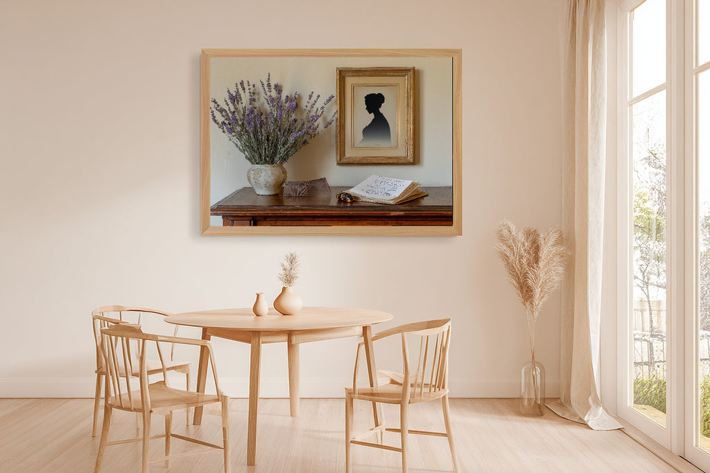 Victorian Silhouette Romantic Study Museum-Quality Canvas, Warm Gallery Wall Art, Soft Dreamy Glow Artwork, Gift Under 100 — victorian-silhouette-romantic-study-dining-room-wall-art.jpg