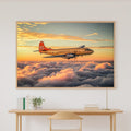 Soft Painterly Vintage Airplane Pan Am Canvas Wall Art — Soulful Print for the Living Room, A Gift the Art Lover in Your Life Will Adore — vintage-airplane-pan-am-canvas-print.jpg