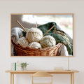Vintage Knitting Basket Yarn Canvas Wall Art, Warm Gallery Wall Art Print, Living Room Inspiration, Gift for Creatives — vintage-knitting-basket-yarn-canvas-print.jpg