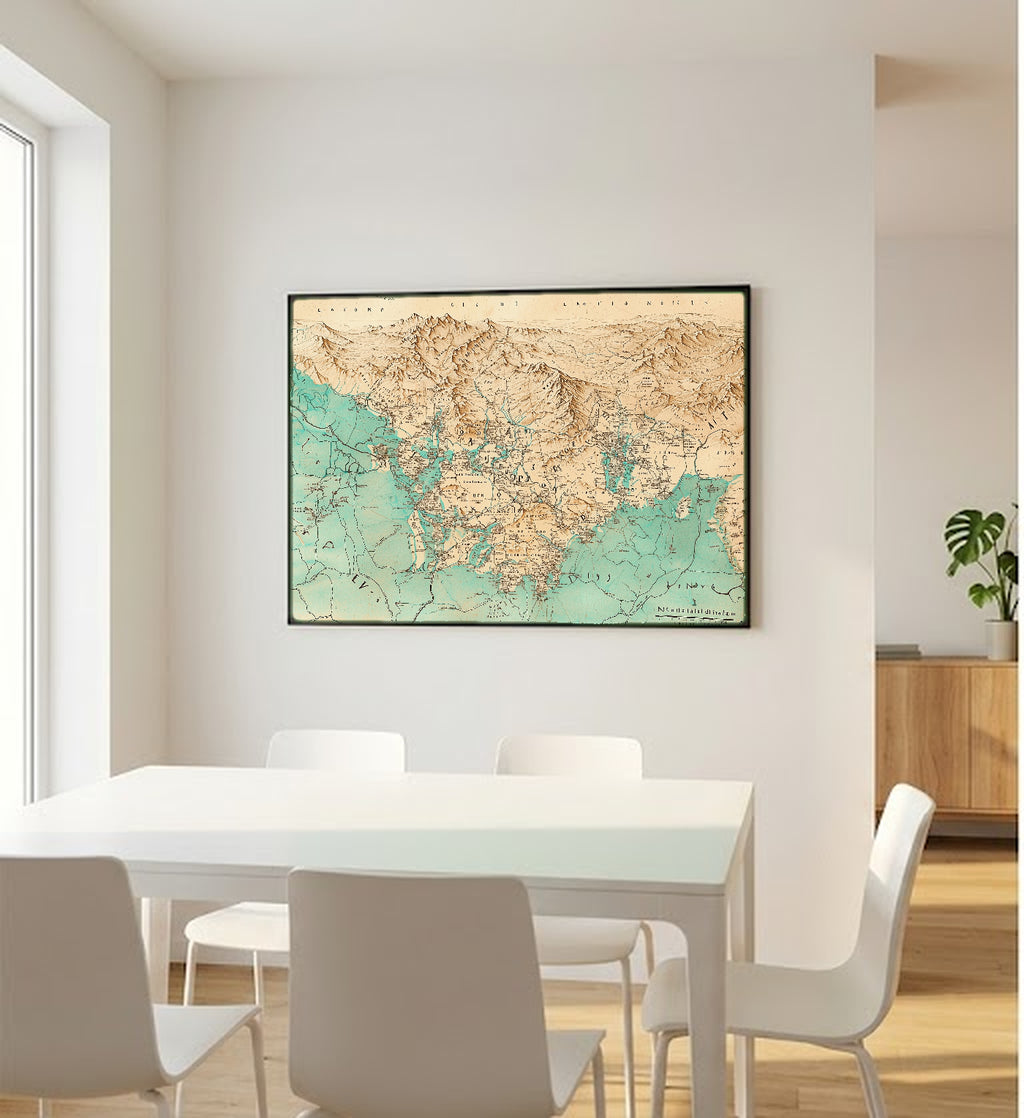 Whisky Scotland Canvas Wall Art | Region Map Print, Bar Decor, Stretched Canvas — whisky-scotland-regions-bedroom-wall-art.jpg