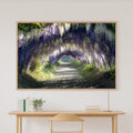 Quiet Cabin Wisteria Garden Arbor Canvas Wall Art — Soft Woodland Print for the Cozy Cabin, A Gift the Nature Lover Will Adore — wisteria-garden-arbor-canvas-print.jpg