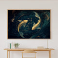 Zodiac Pisces Celestial Dreamy Galaxy Wall Art — Moody Print for the Bedroom, Stretched Canvas Gift for the Stargazer in Your Life — zodiac-pisces-celestial-canvas-print.jpg