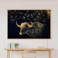 A Dreamy Zodiac Taurus Celestial Starlit Print — Heartfelt Wall Art for the Bedroom, Giclée on Canvas — zodiac-taurus-celestial-canvas-print.jpg